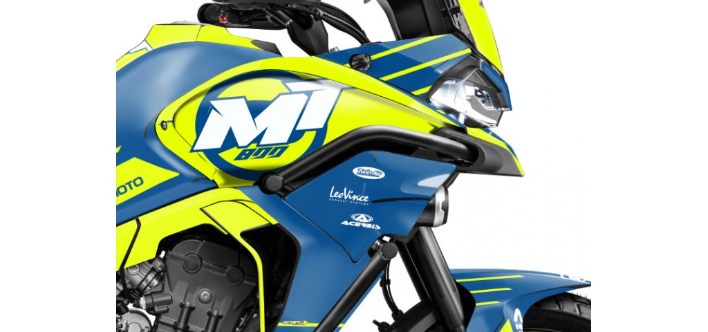 CF MOTO MT 800 2022-2024 GRAPHIC SET - DECAL KIT