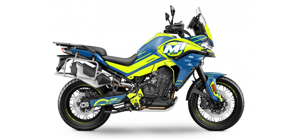 CF MOTO MT 800 2022-2024 GRAPHIC SET - DECAL KIT