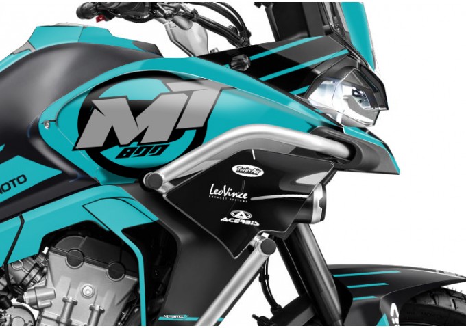 CF MOTO MT 800 2022-2024 GRAPHIC SET - DECAL KIT