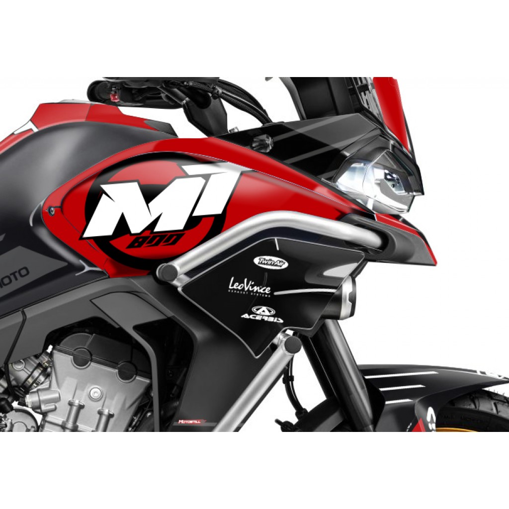 CF MOTO MT 800 2022-2024 GRAPHIC SET - DECAL KIT