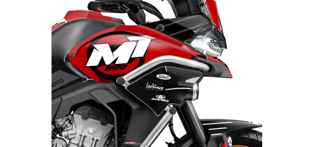CF MOTO MT 800 2022-2024 GRAPHIC SET - DECAL KIT