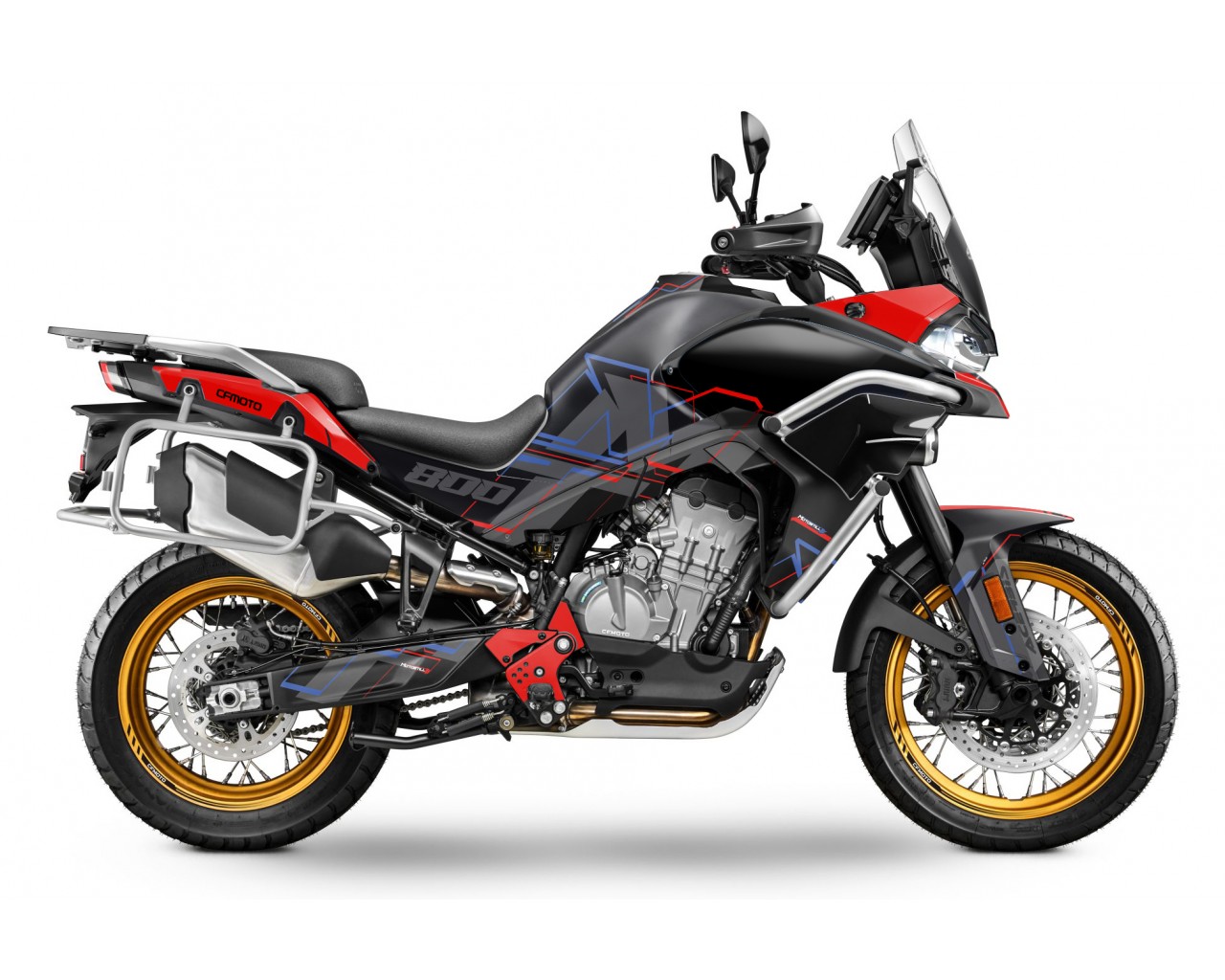CF MOTO MT 800 2022-2024 GRAPHIC SET - DECAL KIT