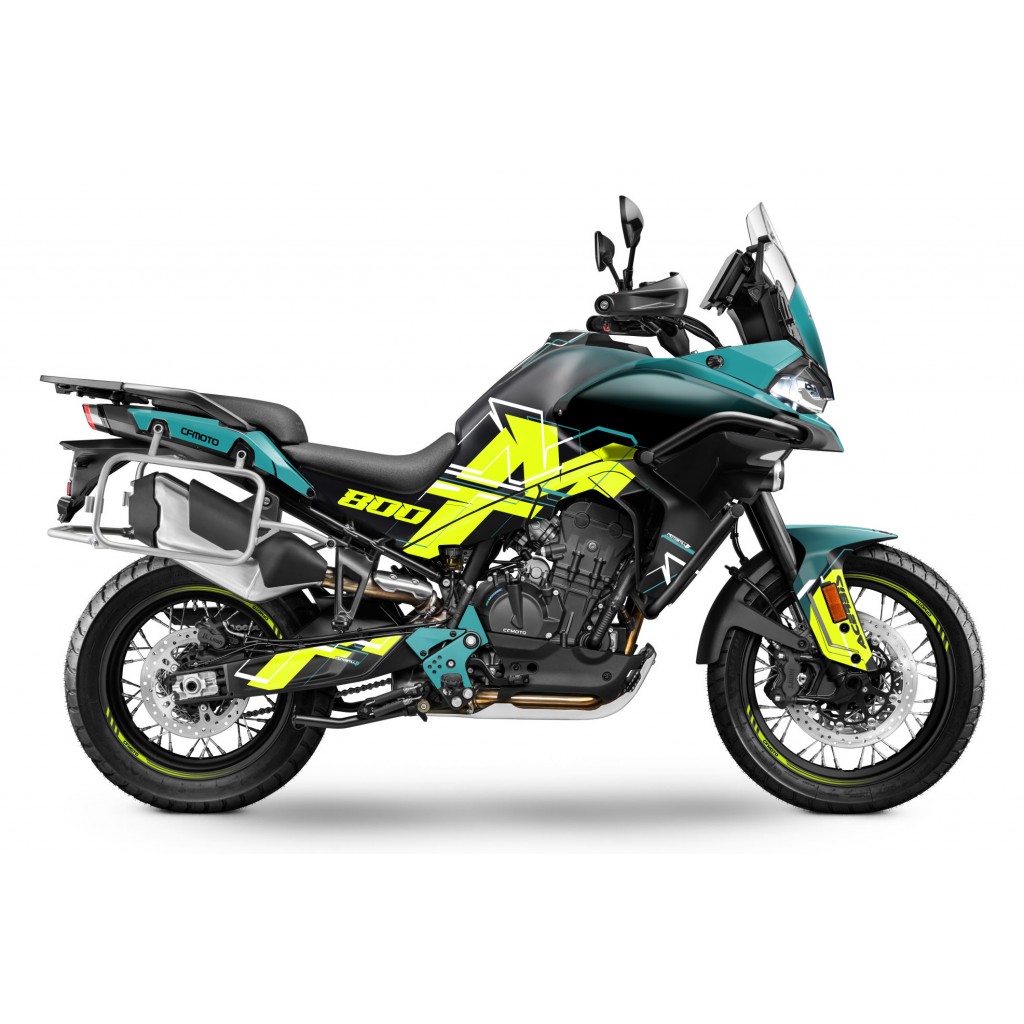 CF MOTO MT 800 2022-2024 GRAPHIC SET - DECAL KIT
