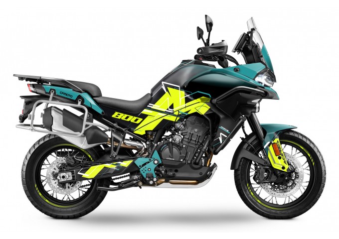 CF MOTO MT 800 2022-2024 GRAPHIC SET - DECAL KIT