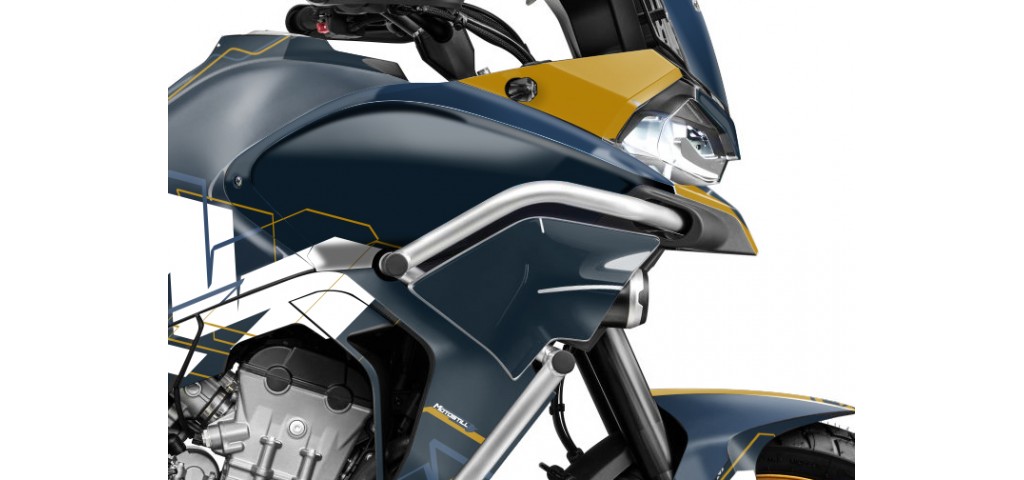 CF MOTO MT 800 2022-2024 GRAPHIC SET - DECAL KIT