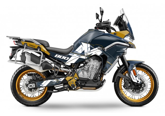 CF MOTO MT 800 2022-2024 GRAPHIC SET - DECAL KIT