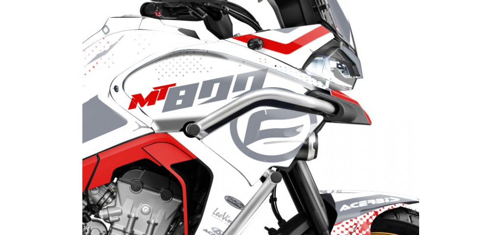 CF MOTO MT 800 2022-2024 GRAPHIC SET - DECAL KIT
