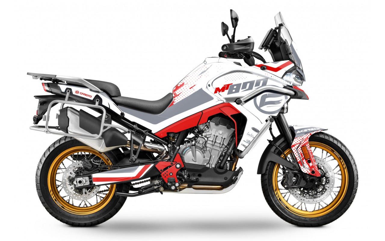 CF MOTO MT 800 2022-2024 GRAPHIC SET - DECAL KIT