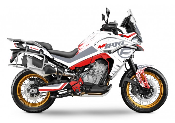 CF MOTO MT 800 2022-2024 GRAPHIC SET - DECAL KIT