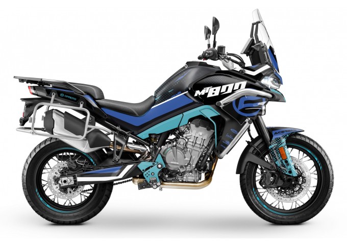 CF MOTO MT 800 2022-2024 GRAPHIC SET - DECAL KIT