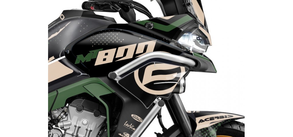 CF MOTO MT 800 2022-2024 GRAPHIC SET - DECAL KIT