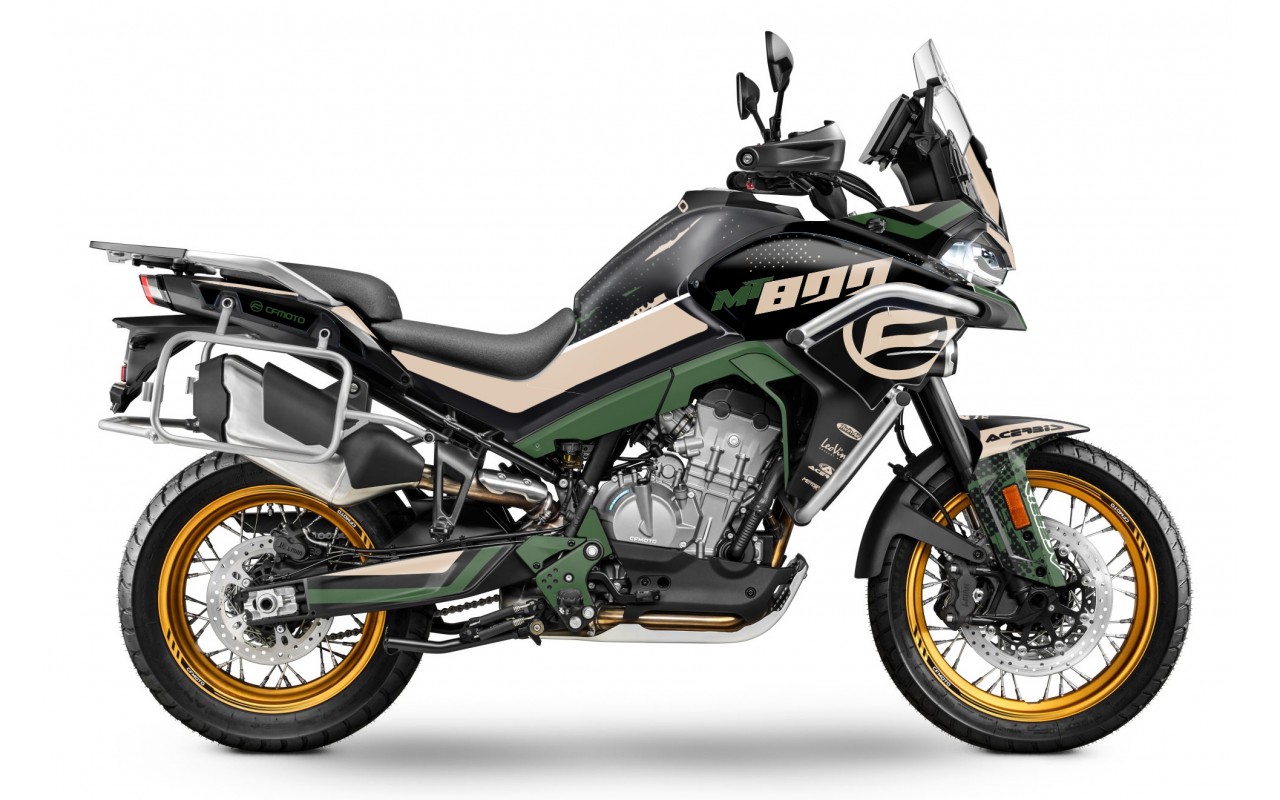 CF MOTO MT 800 2022-2024 GRAPHIC SET - DECAL KIT