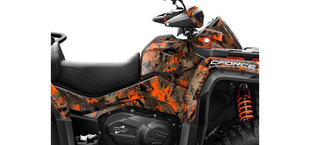 CF MOTO - CFORCE 800-850-1000 GRAPHIC SET - DECAL KIT