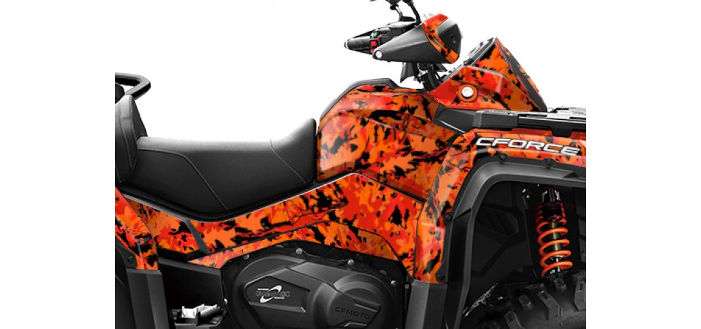 CF MOTO - CFORCE 800-850-1000 GRAPHIC SET - DECAL KIT