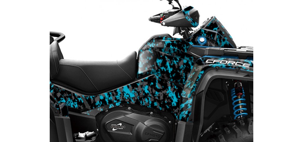 CF MOTO - CFORCE 800-850-1000 GRAPHIC SET - DECAL KIT