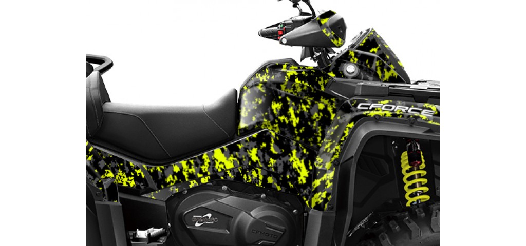 CF MOTO - CFORCE 800-850-1000 GRAPHIC SET - DECAL KIT