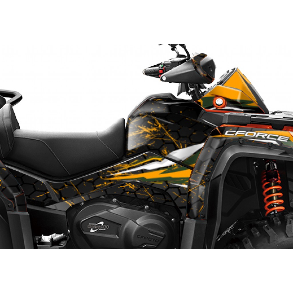 CF MOTO - CFORCE 800-850-1000 GRAPHIC SET - DECAL KIT