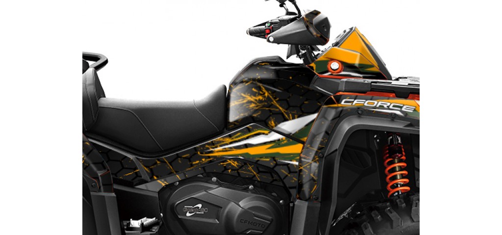 CF MOTO - CFORCE 800-850-1000 GRAPHIC SET - DECAL KIT
