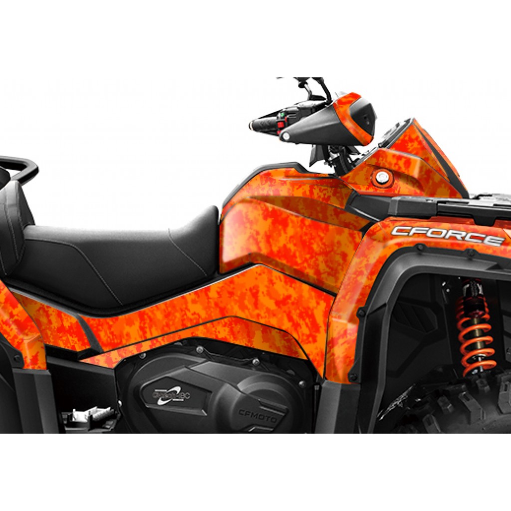 CF MOTO - CFORCE 800-850-1000 GRAPHIC SET - DECAL KIT