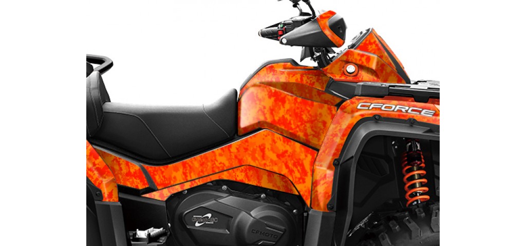 CF MOTO - CFORCE 800-850-1000 GRAPHIC SET - DECAL KIT