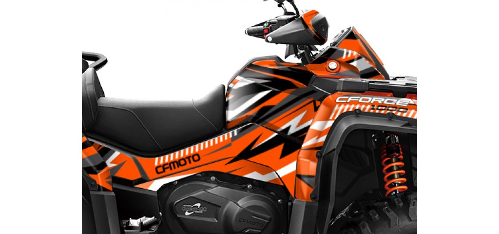 CF MOTO - CFORCE 800-850-1000 GRAPHIC SET - DECAL KIT