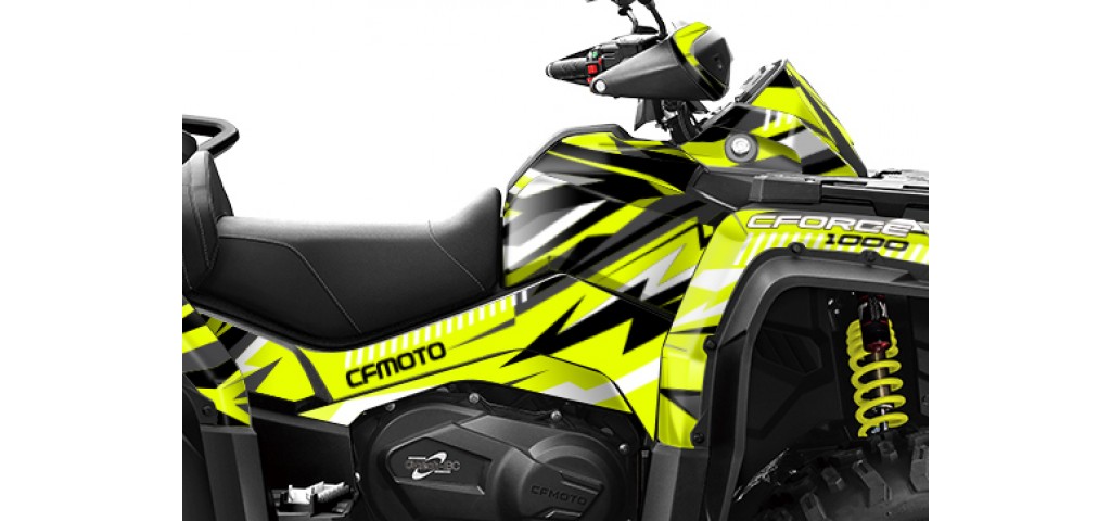 CF MOTO - CFORCE 800-850-1000 GRAPHIC SET - DECAL KIT