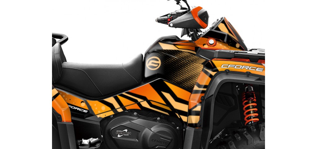 CF MOTO - CFORCE 800-850-1000 GRAPHIC SET - DECAL KIT