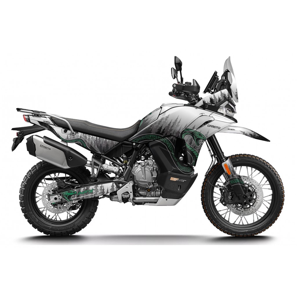 CF MOTO MT 800 X 2025 GRAPHIC SET - DECAL KIT