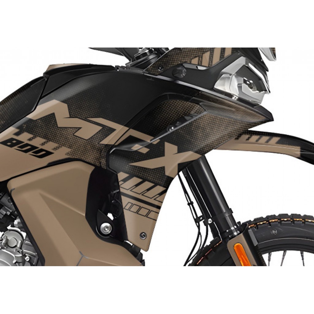 CF MOTO MT 800 X 2025 GRAPHIC SET - DECAL KIT