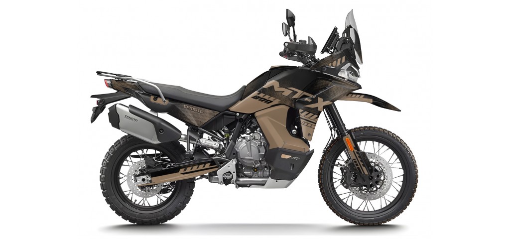 CF MOTO MT 800 X 2025 GRAPHIC SET - DECAL KIT