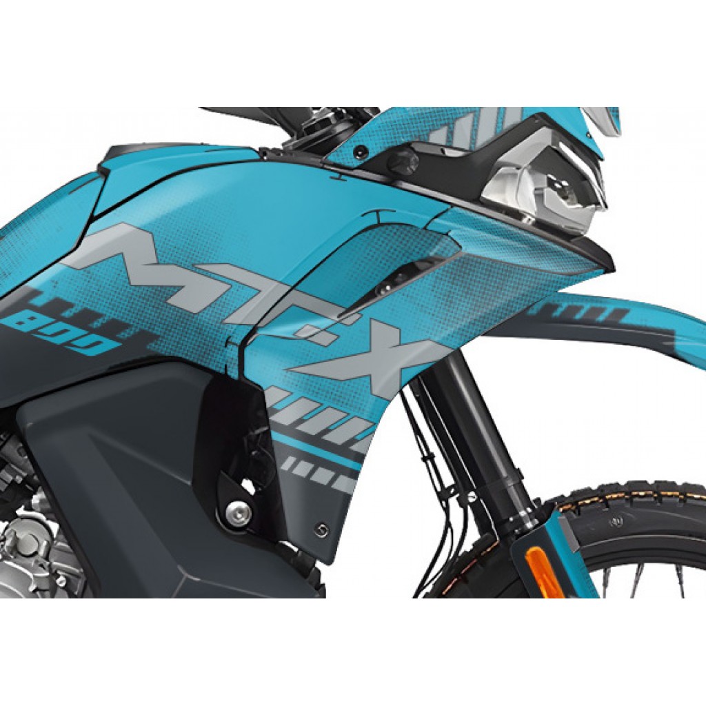 CF MOTO MT 800 X 2025 GRAPHIC SET - DECAL KIT