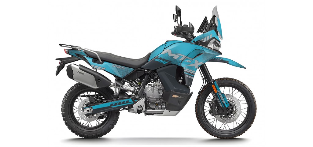 CF MOTO MT 800 X 2025 GRAPHIC SET - DECAL KIT