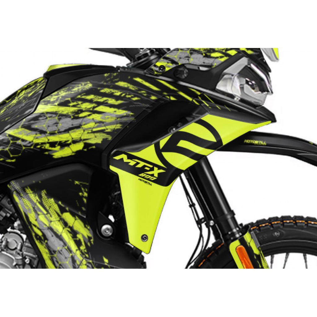 CF MOTO MT 800 X 2025 GRAPHIC SET - DECAL KIT