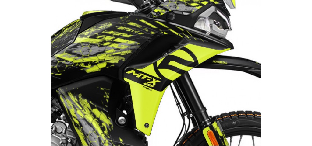 CF MOTO MT 800 X 2025 GRAPHIC SET - DECAL KIT