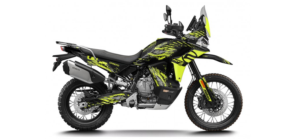 CF MOTO MT 800 X 2025 GRAPHIC SET - DECAL KIT