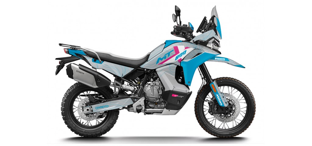 CF MOTO MT 800 X 2025 GRAPHIC SET - DECAL KIT