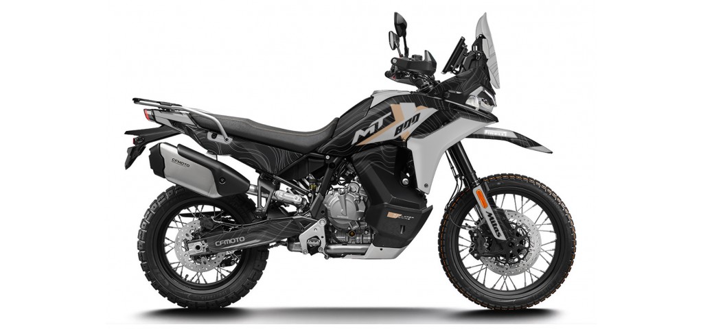CF MOTO MT 800 X 2025 GRAPHIC SET - DECAL KIT