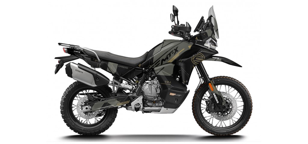CF MOTO MT 800 X 2025 GRAPHIC SET - DECAL KIT