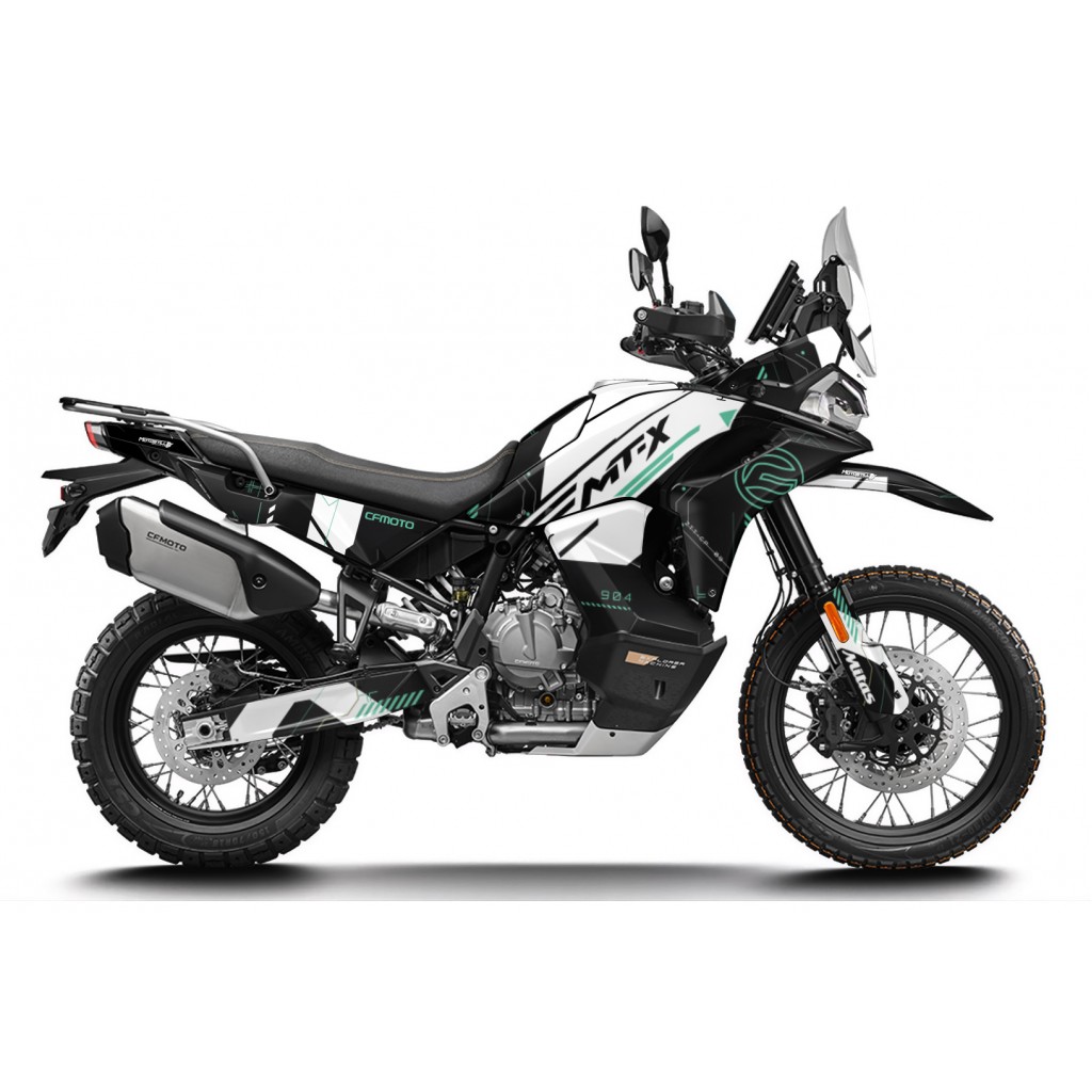 CF MOTO MT 800 X 2025 GRAPHIC SET - DECAL KIT