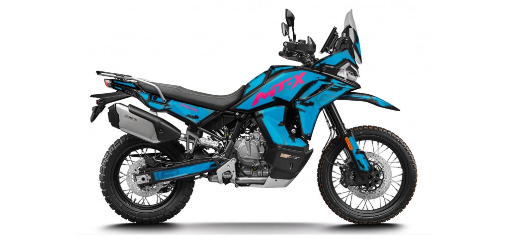 CF MOTO MT 800 X 2025 GRAPHIC SET - DECAL KIT
