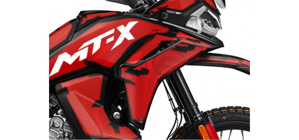 CF MOTO MT 800 X 2025 GRAPHIC SET - DECAL KIT