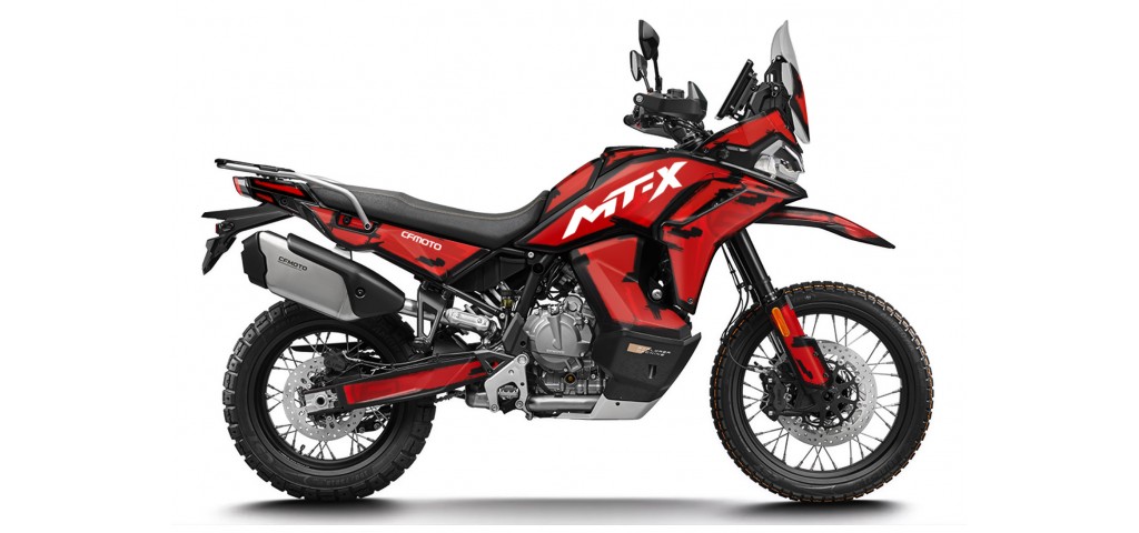 CF MOTO MT 800 X 2025 GRAPHIC SET - DECAL KIT