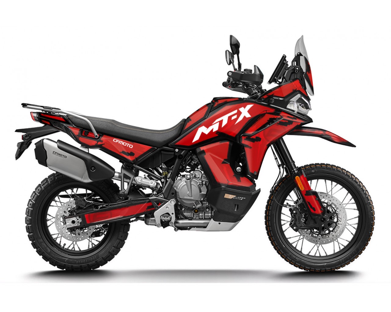 CF MOTO MT 800 X 2025 GRAPHIC SET - DECAL KIT