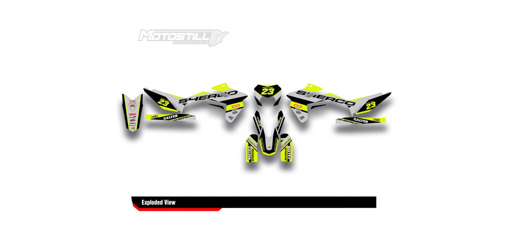 SHERCO SEF - SE 2014 - 2025 GRAPHIC STICKER KIT