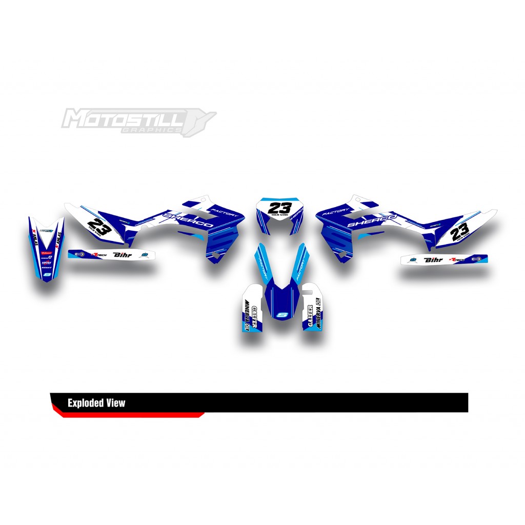 SHERCO SEF - SE 2014 - 2025 GRAPHIC STICKER KIT