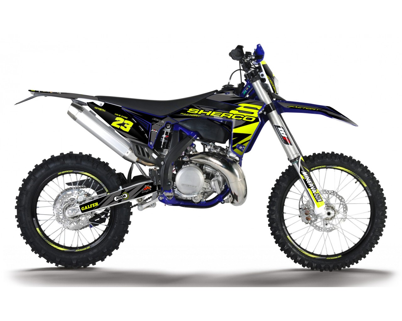SHERCO SEF - SE 2014 - 2025 GRAPHIC STICKER KIT