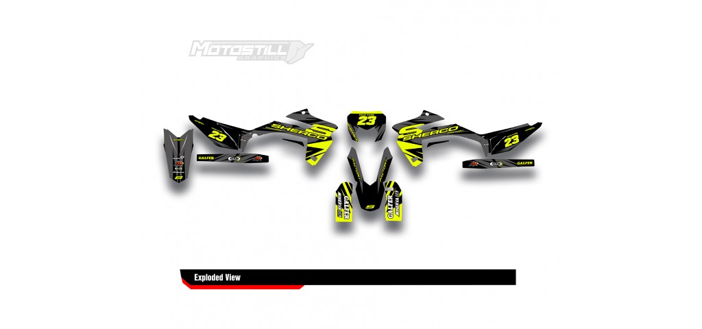 SHERCO SEF - SE 2014 - 2025 GRAPHIC STICKER KIT
