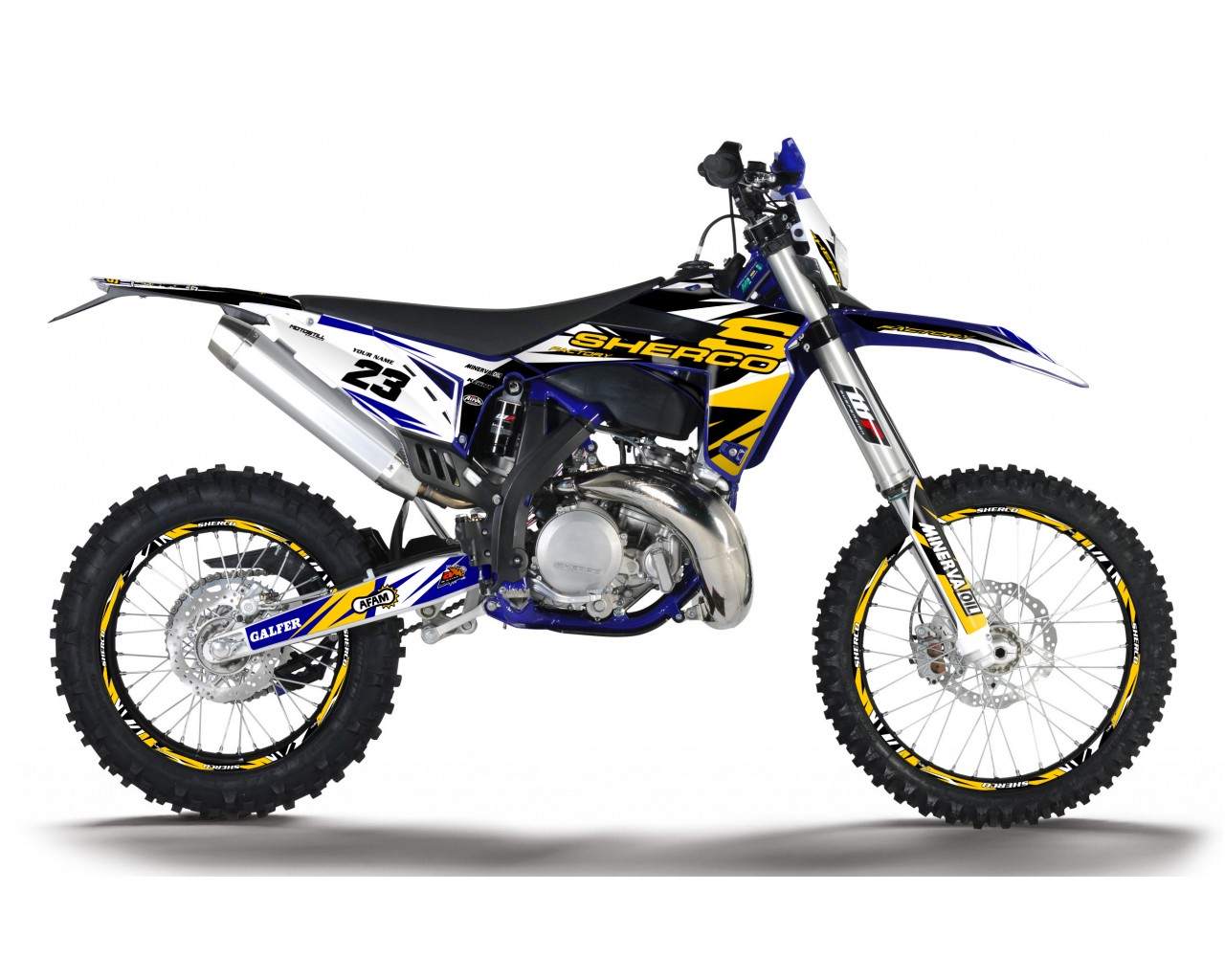 SHERCO SEF - SE 2013 - 2026 GRAPHIC STICKER KIT