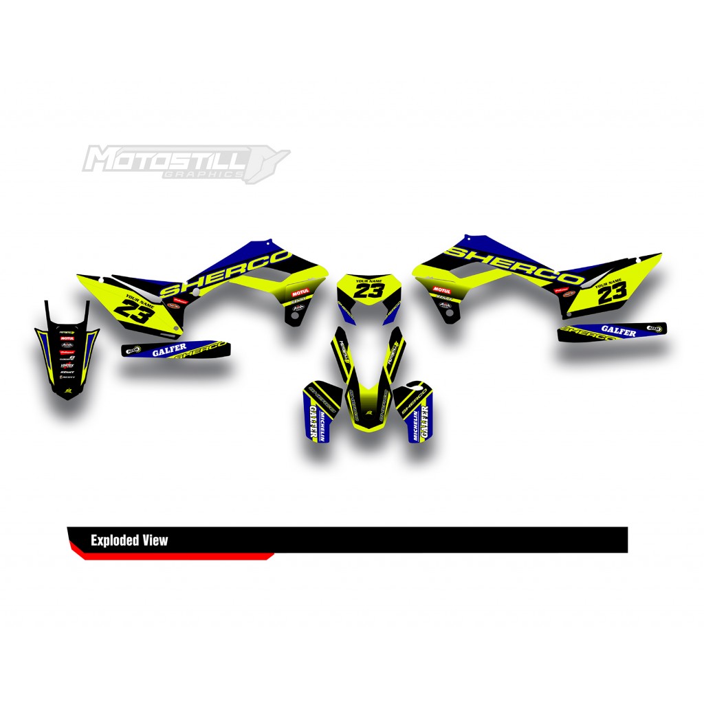 SHERCO SEF - SE 2014 - 2025 GRAPHIC STICKER KIT