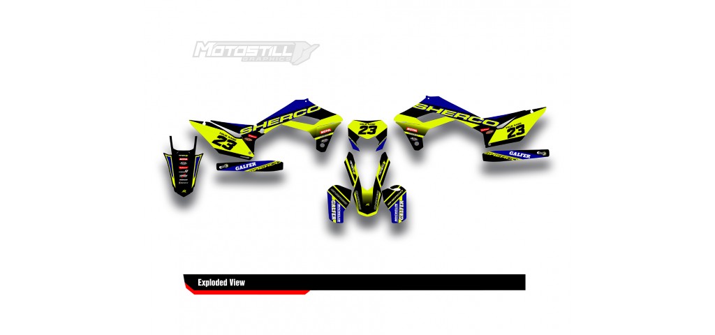 SHERCO SEF - SE 2014 - 2025 GRAPHIC STICKER KIT